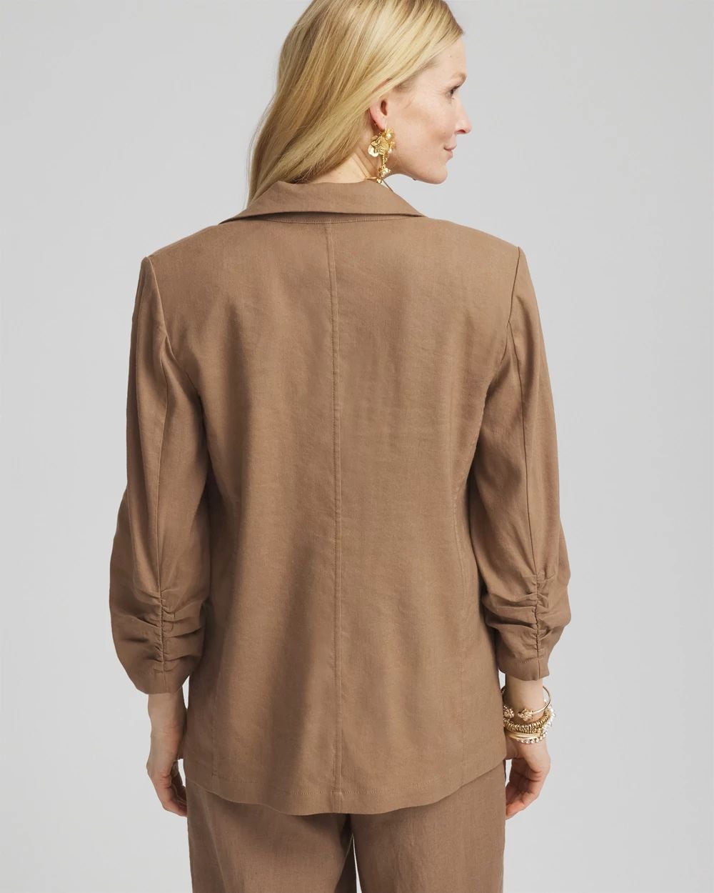 Linen Stretch Blazer | Chico's
